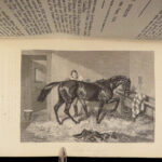 1849 HUNTING Racing Fishing Shooting Equestrian Horse Racing 9v Sporting Review