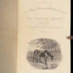 1849 HUNTING Racing Fishing Shooting Equestrian Horse Racing 9v Sporting Review