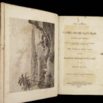 1857 History of Slavery 1ed SLAVE Trade Africa Illustrated pre Civil War Blake