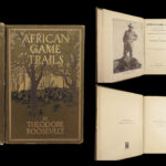 1910 Theodore Roosevelt 1ed African Game Trails HUNTING Expedition Illustrated