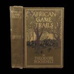 1910 Theodore Roosevelt 1ed African Game Trails HUNTING Expedition Illustrated