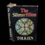 1977 JRR Tolkien 1ed Silmarillion Lord of the Rings Middle Earth + MAP & DJ