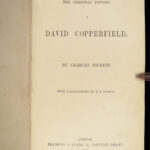 1850 David Copperfield 1ed Charles Dickens Illustrated English Browne Literature