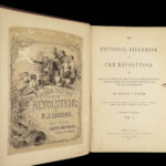 1860 Revolutionary War Benson Lossing 700+ Illustrations American Revolution 2v