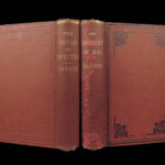 1879 Charles Darwin ORIGIN of Species + Descent of Man Evolution Biology Science