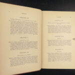 1879 Charles Darwin ORIGIN of Species + Descent of Man Evolution Biology Science