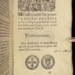 1577 COINS 1ed French Numismatics King Henry III Finance France Money ECONOMICS