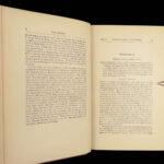 1879 Charles Darwin ORIGIN of Species + Descent of Man Evolution Biology Science