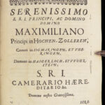 1681 St Meinrad of Einsiedeln 1ed SWISS Monastics Benedictine Monks Switzerland