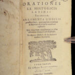 1649 Rome Orations 1st Elzevier Tacitus Scipio Africanus French Rev Conspirator!