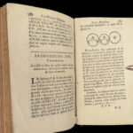 1683 Elements EUCLID Greek Mathematics Logic Geometry Math Illustrated French