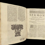 1687 SPANISH 1ed Barcia Zambrana Sermons Barcelona Spain Despertador Christiano