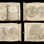 1713 ATLAS Chevigny SCIENCE Encyclopedia Geography Astronomy Zodiac America MAPS