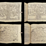 1713 ATLAS Chevigny SCIENCE Encyclopedia Geography Astronomy Zodiac America MAPS