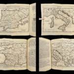 1713 ATLAS Chevigny SCIENCE Encyclopedia Geography Astronomy Zodiac America MAPS