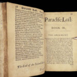 1678 Paradise Lost VERY RARE & EARLY John Milton + Regained 3in1 Poetry English