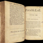 1678 Paradise Lost VERY RARE & EARLY John Milton + Regained 3-in-1 Poetry English