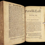 1678 Paradise Lost VERY RARE & EARLY John Milton + Regained 3-in-1 Poetry English