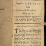 1730 Colonial BOSTON USA Secretary Guide Writing Letters Bills of Sale AMERICANA