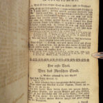 1784 German BIBLE Martin Luther + Songs Psalms + Catechism Minden Germany 6in1