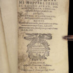 1580 DUTCH LAW 1ed Joachim Hoppers Netherlands Jurisprudence Crime Monks Clerics