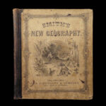 1863 Smith’s ATLAS Geography America States 90 BEAUTIFUL Colored MAPS World