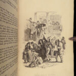 1839 Charles Dickens 1st Nicholas Nickleby Novel Social Satire Illustrated Phiz