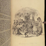 1839 Charles Dickens 1st Nicholas Nickleby Novel Social Satire Illustrated Phiz