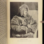 1898 ARCTIC Farthest North Nansen Polar Eskimo Kayak Hunting Fram Expedition 2v