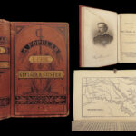 1876 General George CUSTER 1ed Cavalry Little Bighorn Lakota Indians US Army