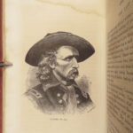 1876 General George CUSTER 1ed Cavalry Little Bighorn Lakota Indians US Army