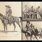 1895 Pony Tracks 1ed Frederic Remington INDIANS Americana Cowboy Illustrated