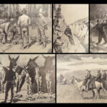 1895 Pony Tracks 1ed Frederic Remington INDIANS Americana Cowboy Illustrated