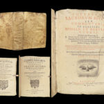 1640 Thesaurus Sacrorum Rituum Gavanto Catholic Church RITES Mysticism Cajetan