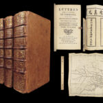 1781 RARE Jesuit Voyages Missions CHINA Taiwan Vietnam MAPS 1834 Ursuline Riots