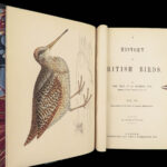 1867 British BIRDS 300+ Hand-colored Illustrations Woodpeckers Swift Morris 8v