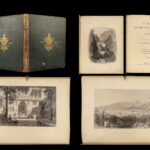 1841 Holy Land ART Syria & Turkey Arabic Ruins Damascus Constantinople Allom