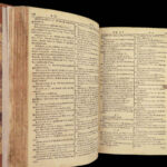 1690 German Latin Dictionary Protestant Reformation Zurich Zwingli BINDING Fries