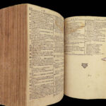 1690 German Latin Dictionary Protestant Reformation Zurich Zwingli BINDING Fries