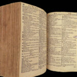 1690 German Latin Dictionary Protestant Reformation Zurich Zwingli BINDING Fries