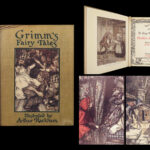 1912 Grimm’s Fairy Tales 1ed Hansel Gretel Rumpelstiltskin Grimm Rackham ART