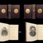 1885 EXQUISITE 1ed Civil War Memoirs General Ulysses Grant MAPS 2v Leather Set