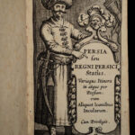 1633 1st PERSIA Iran Costume History ELZEVIR Dutch West India Company Geography