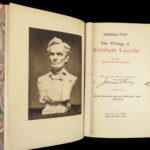 1905 Abraham Lincoln Works of American Politics SLAVERY Abolition Gettysburg 8v