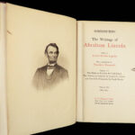 1905 Abraham Lincoln Works of American Politics SLAVERY Abolition Gettysburg 8v