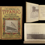 1912 Sinking of the TITANIC 1ed Shipwreck Illustrated Survivor Stories Iceberg