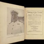 1912 Sinking of the TITANIC 1ed Shipwreck Illustrated Survivor Stories Iceberg