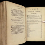 1662 Erasmus of Rotterdam Duplici Copia Renaissance Writing Instruction Jansson