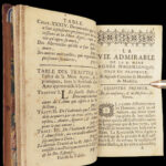 1673 Agnes d’Aguillenqui 1ed MYSTICISM Miracles Guardian Angels Nuns LEVITATION