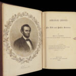 1865 Abraham Lincoln 1st ed Life by Phebe Hanaford Gettysburg Address Civil War